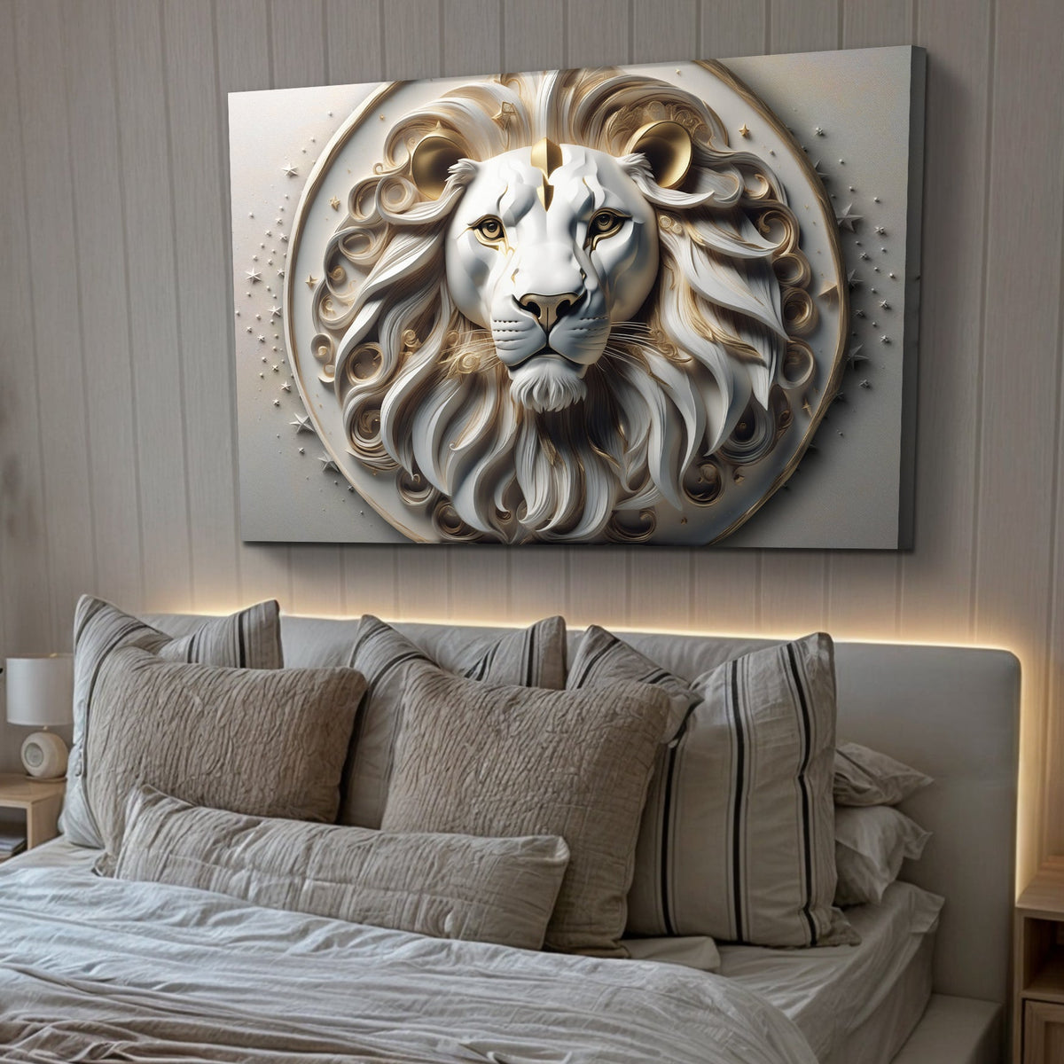Majestic Lion Wall Art VI