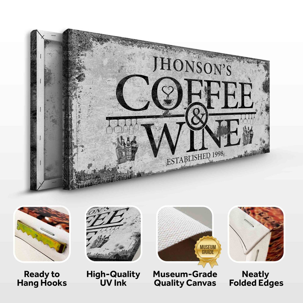 Coffee and Wine Sign