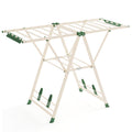 Clothes Drying Rack with Height Adjustable Wings