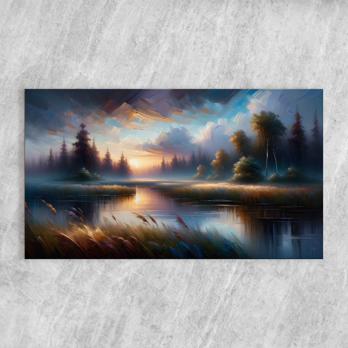 Canvas Print: "Dreaming Dusk"