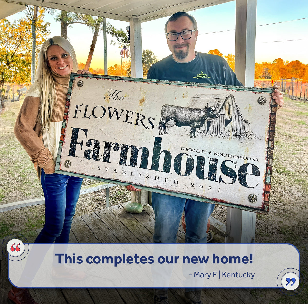 Rustic Farmhouse Sign II