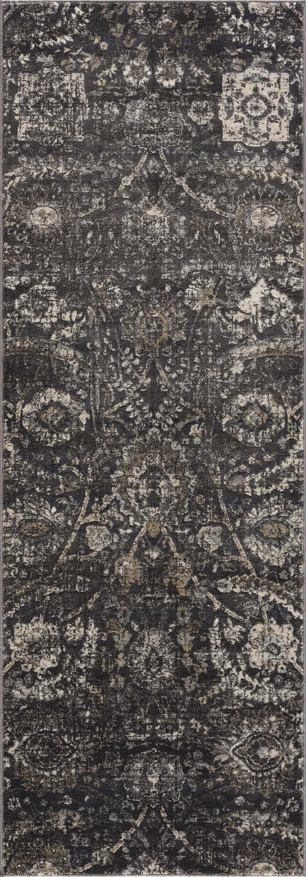 Georgiana Charcoal Area Rug