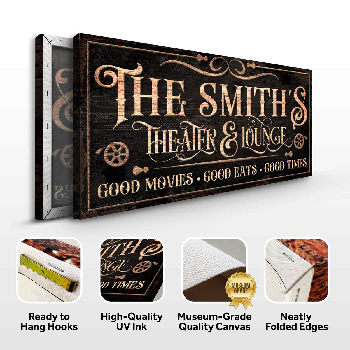 Personalized Theater Sign V