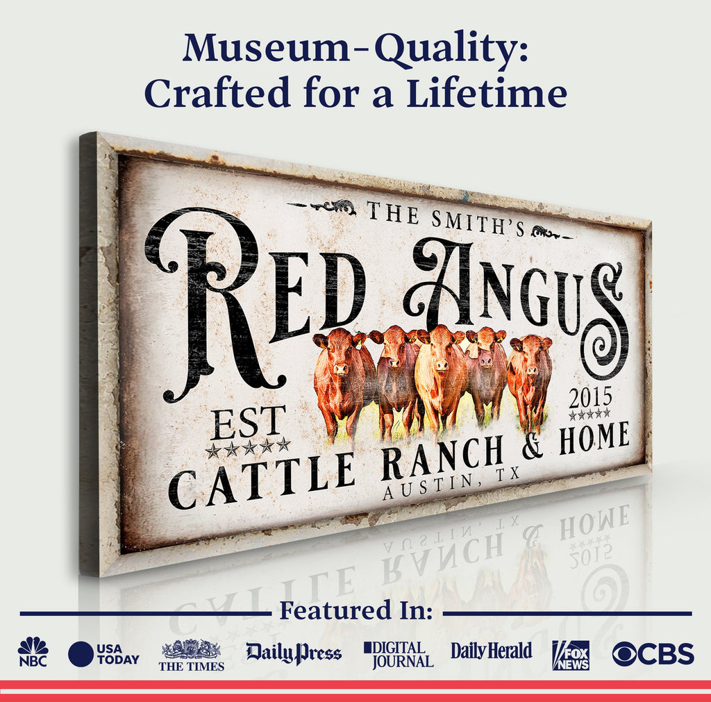 Red Angus Sign II