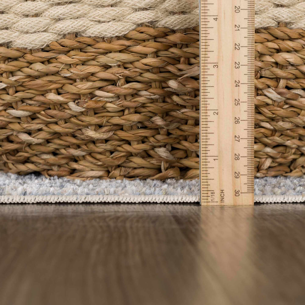Gael Blue Boutique Washable Rug