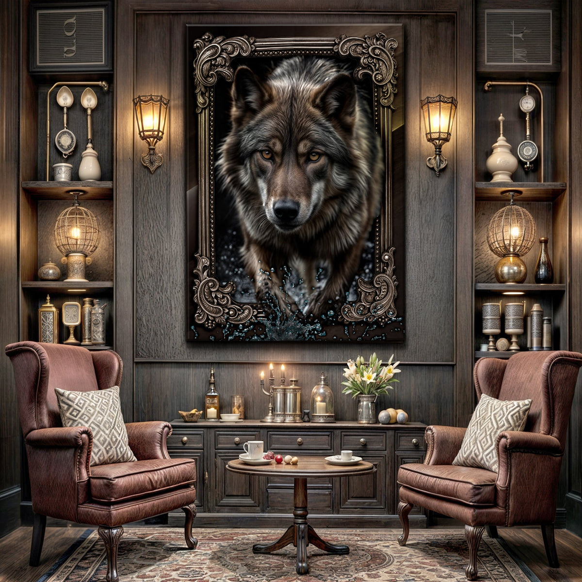 Wolf Wall Art II