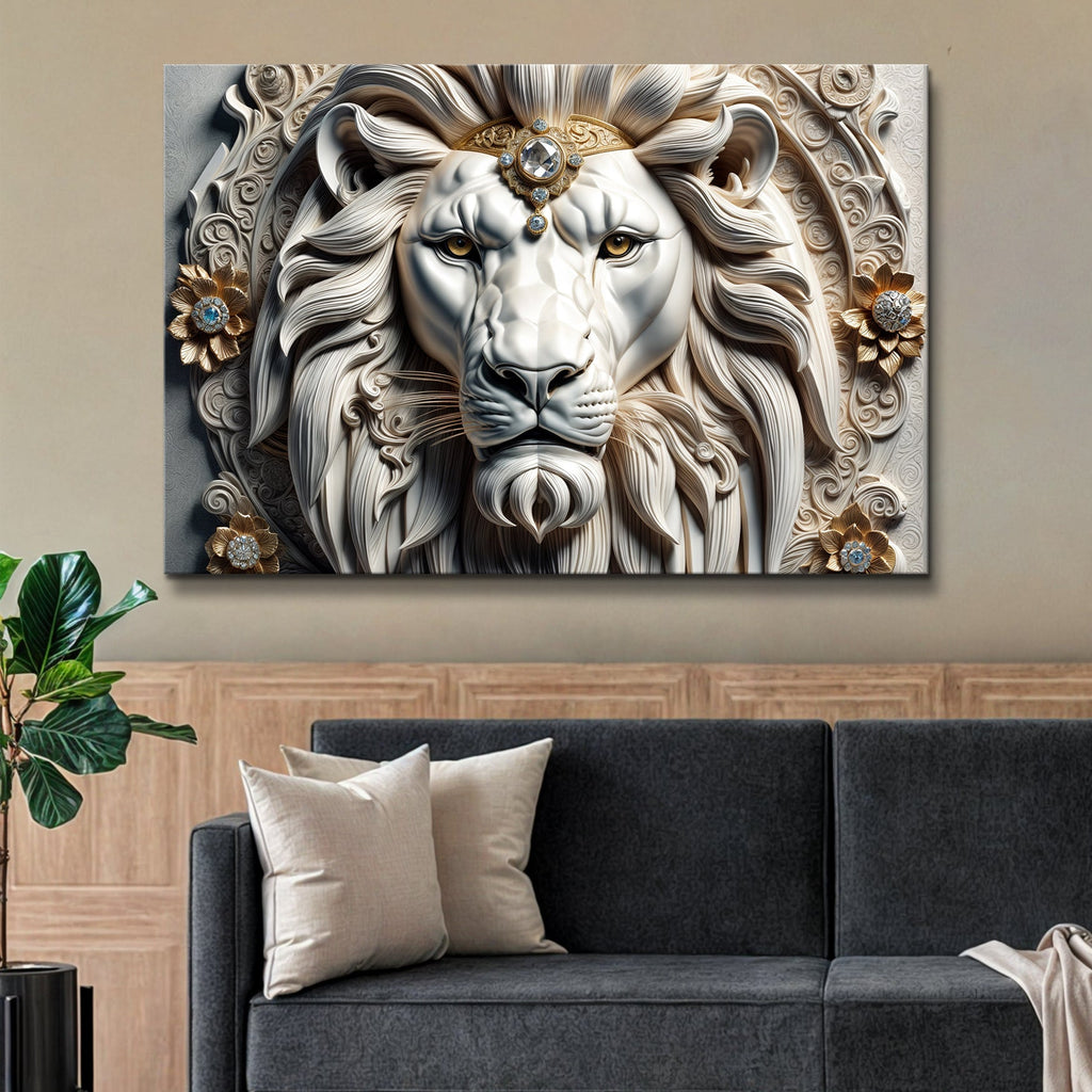Majestic Lion Wall Art II