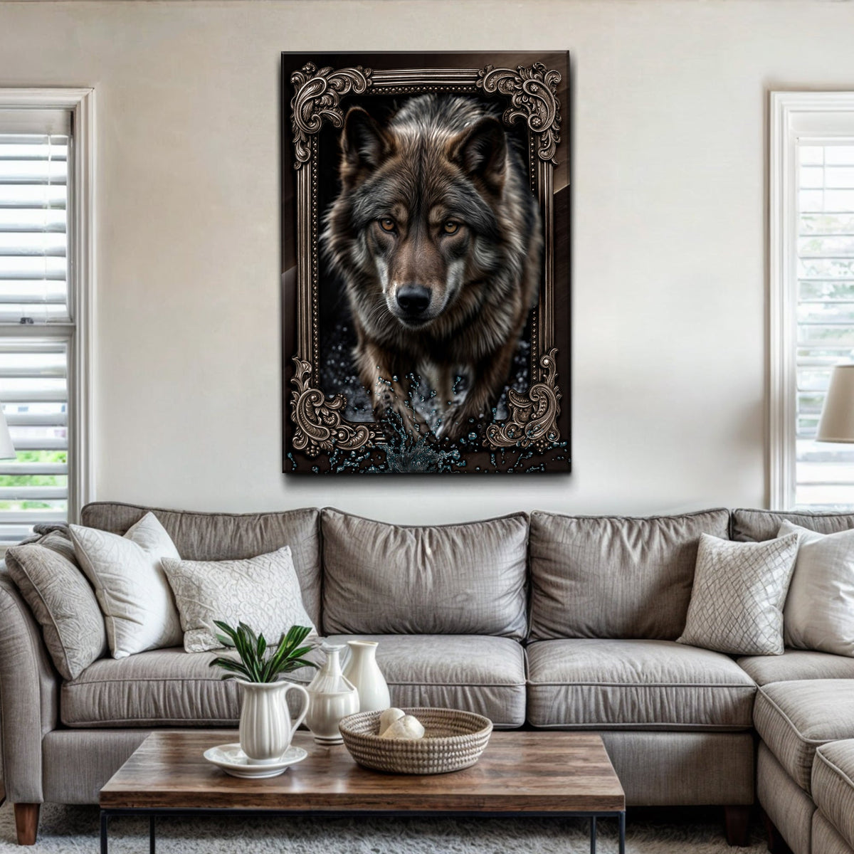 Wolf Wall Art II