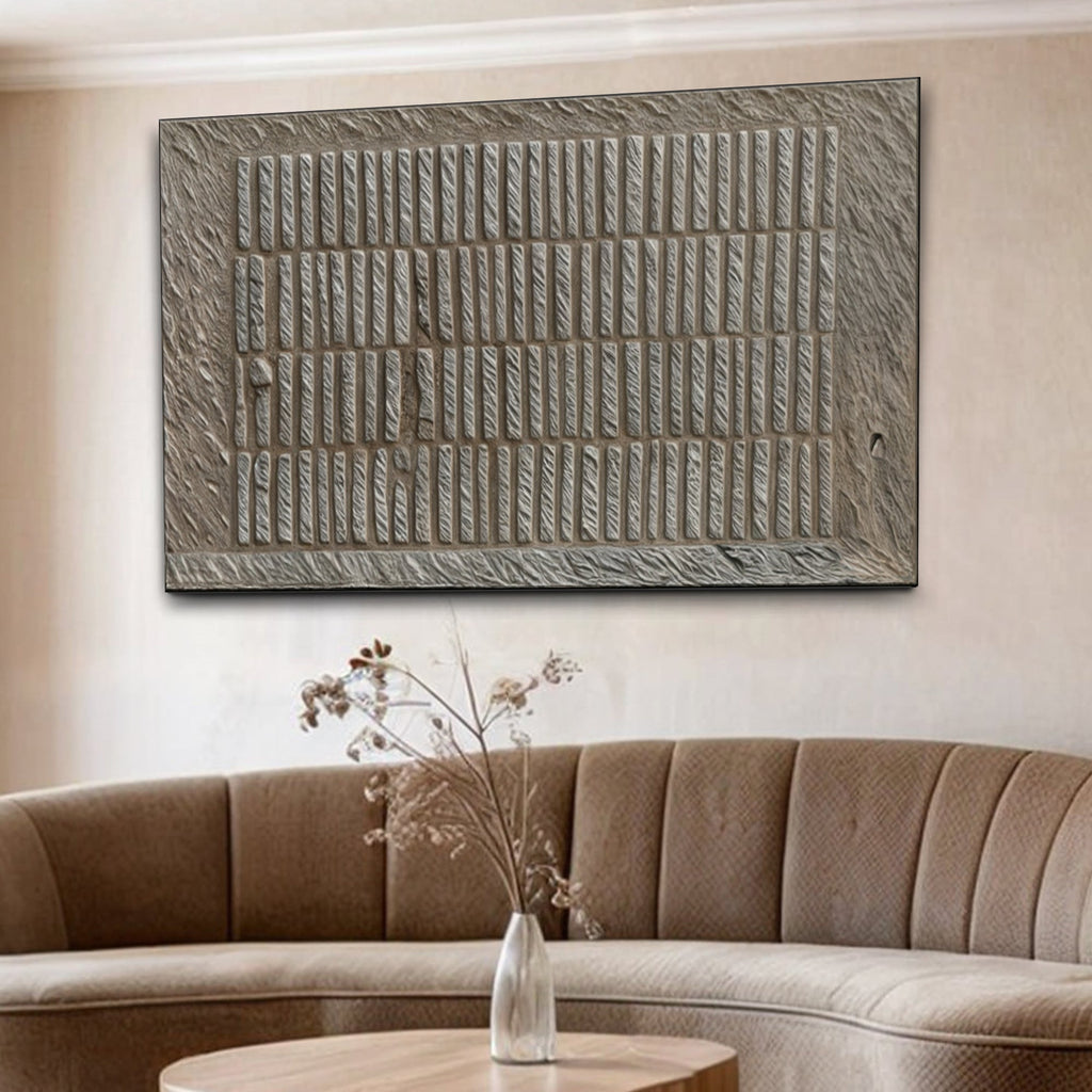 Modern Stone Pattern Wall Art