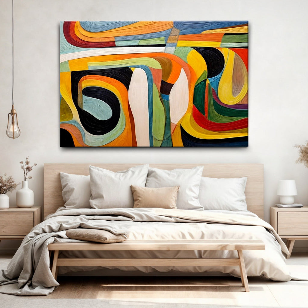 Modern Vibrant Abstract Wall Art