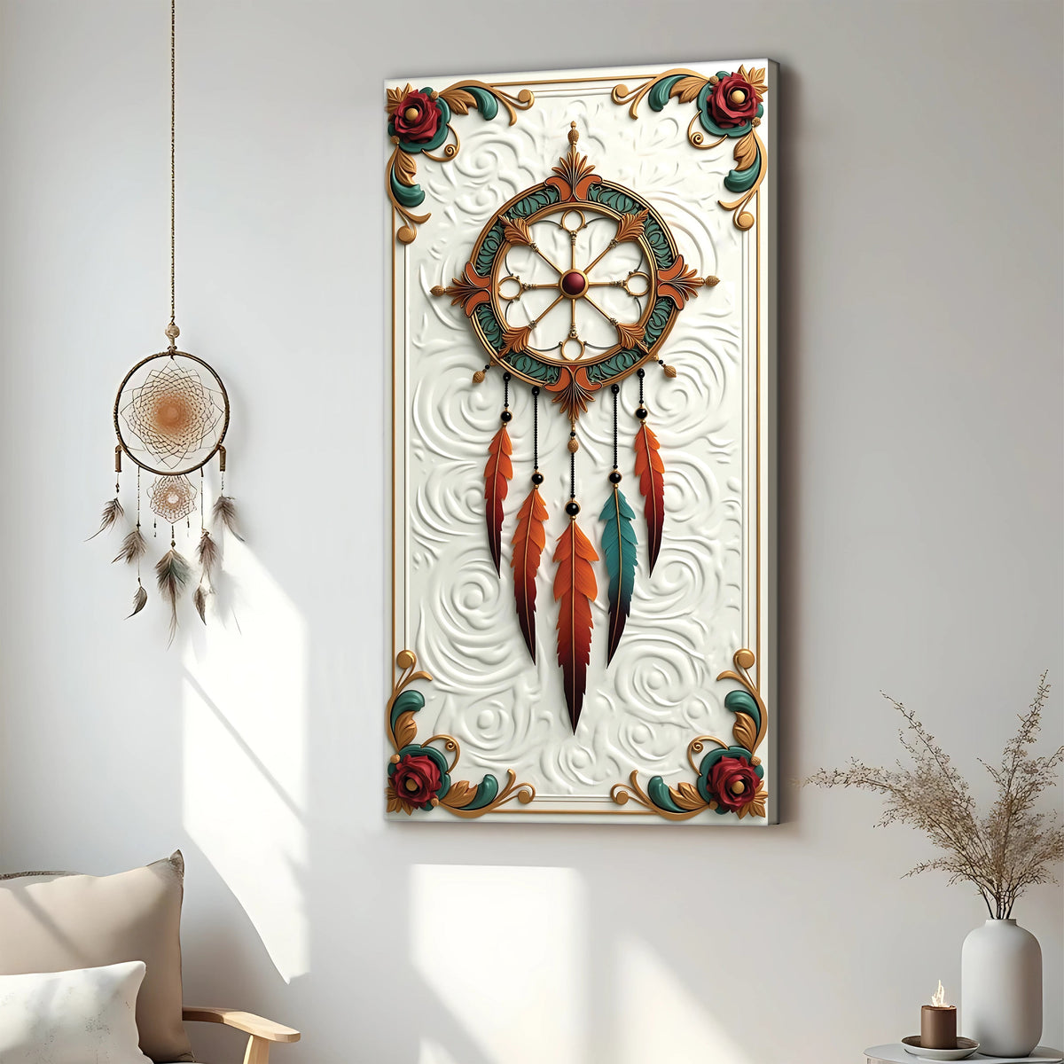 Whispering Feathers Wall Art III