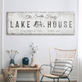 Lake House Cabin Sign