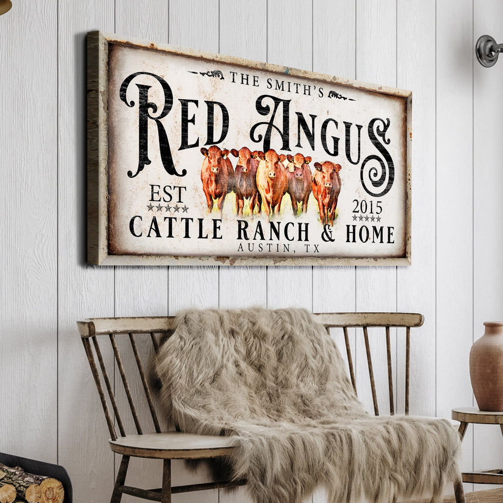 Red Angus Sign II