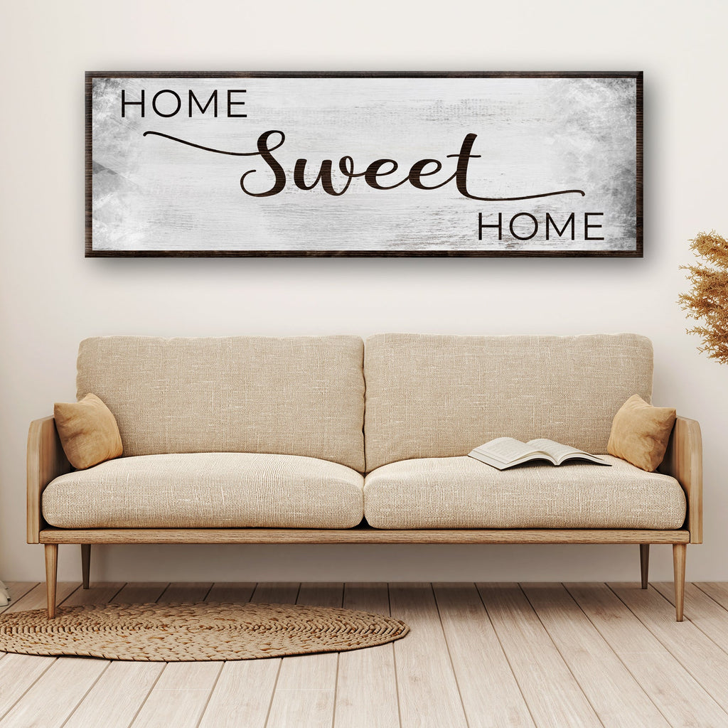 Home Sweet Home Grunge Sign