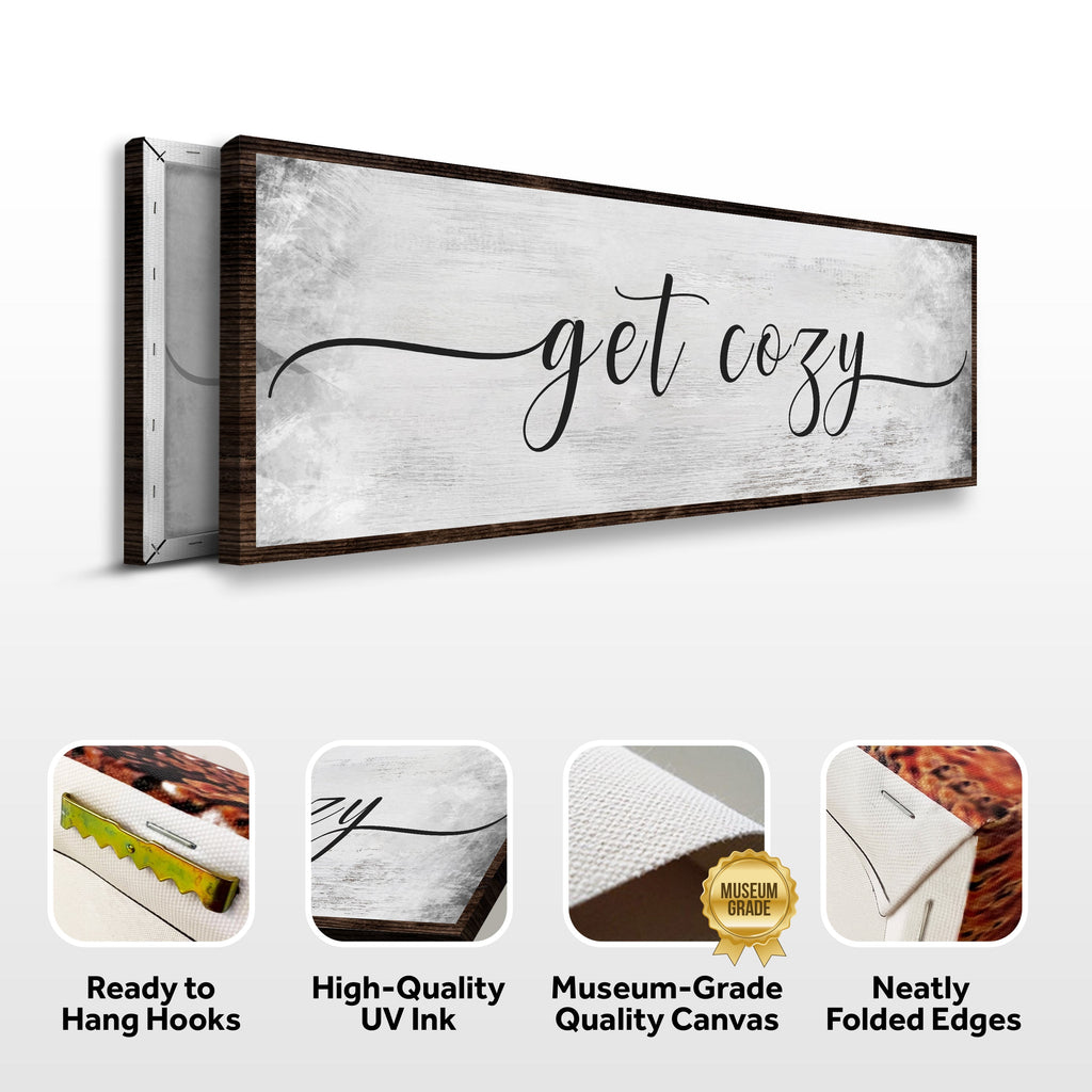 Get Cozy Canvas Wall Art