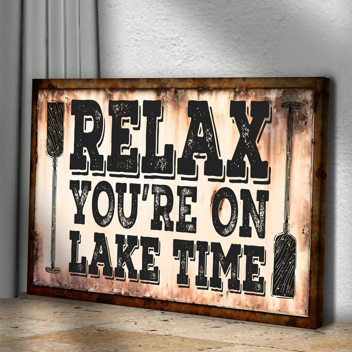 Lake Time Sign II