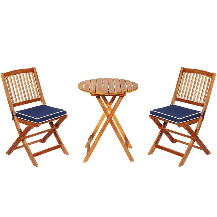 Patio Bundle: Outdoor Furniture Set+Patio Umbrella+Patio Swing+Bistro Set