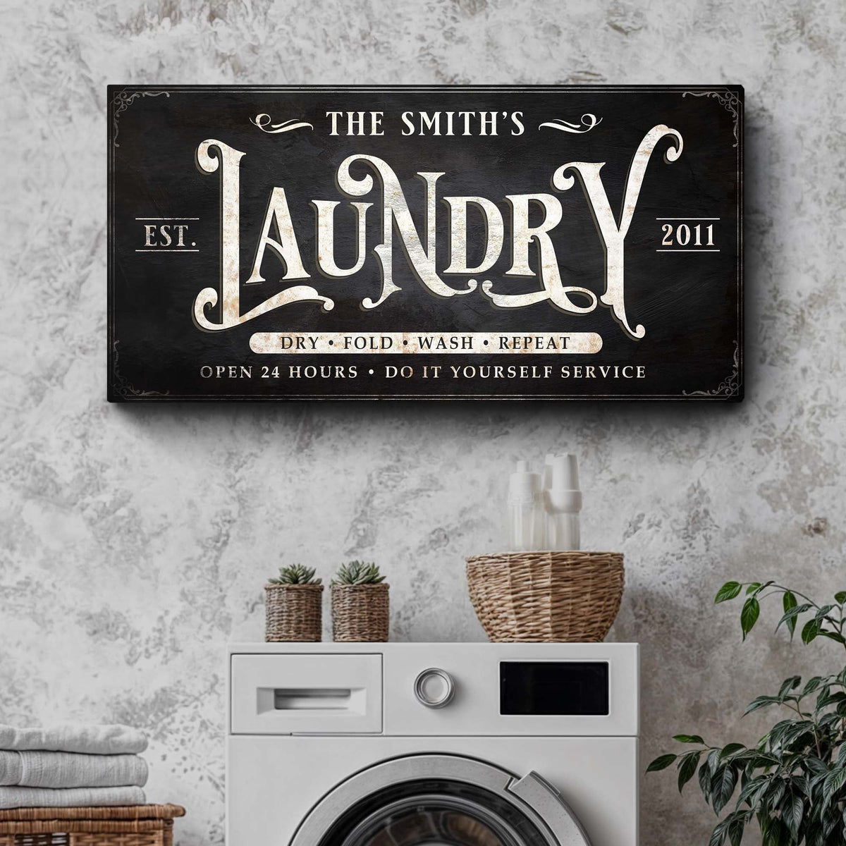 Laundry Sign IV