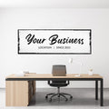 Your Business Location Sign