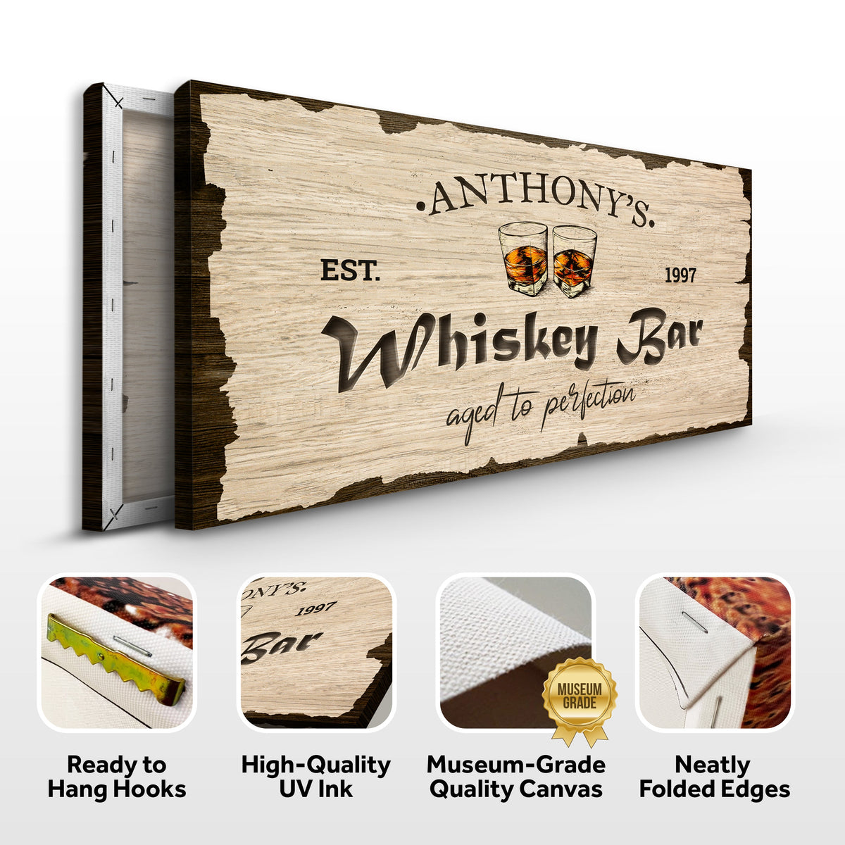 Whiskey Bar Sign II