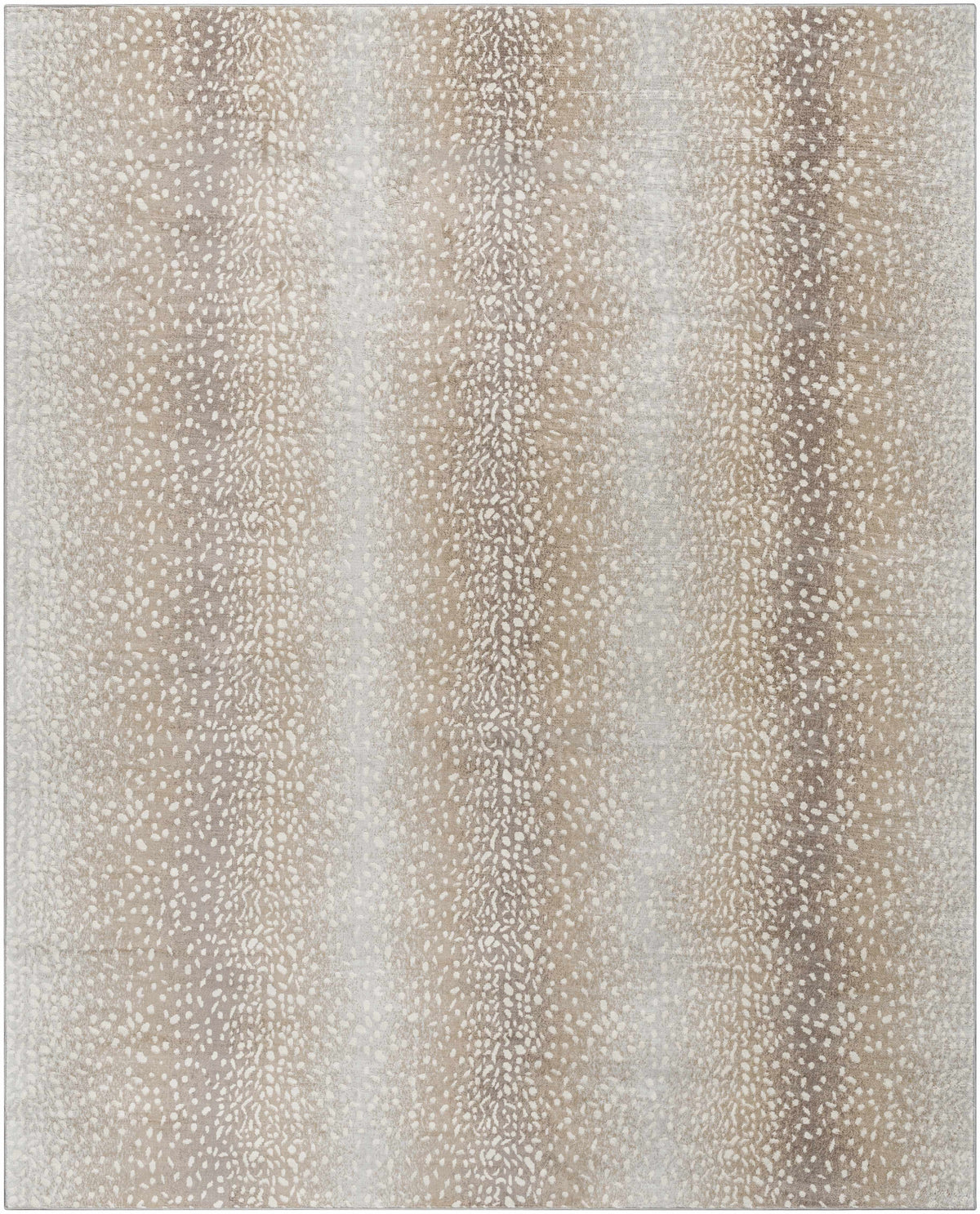 Pointblank Tan Leopard Print Rug