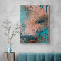 Canvas Print: "Patina Cascade"