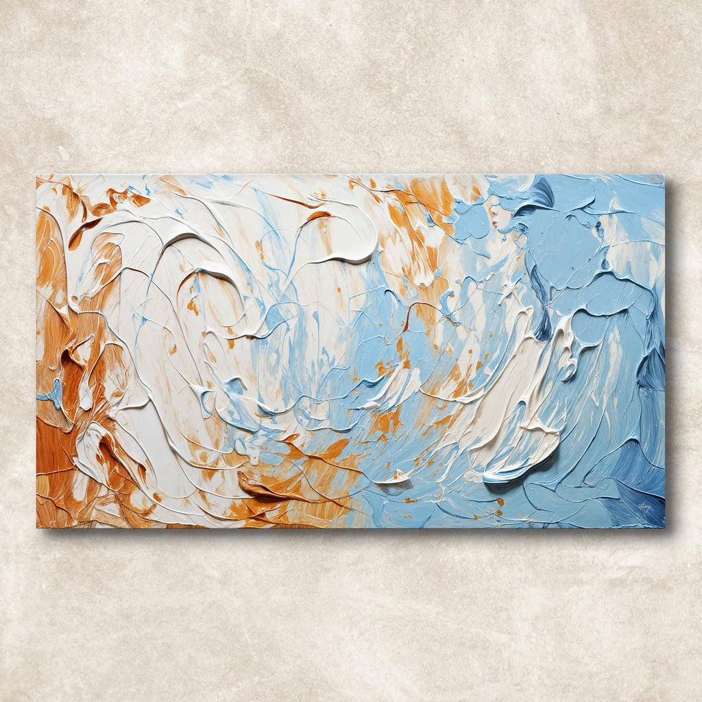 Canvas Print: "Pebble Tides III"