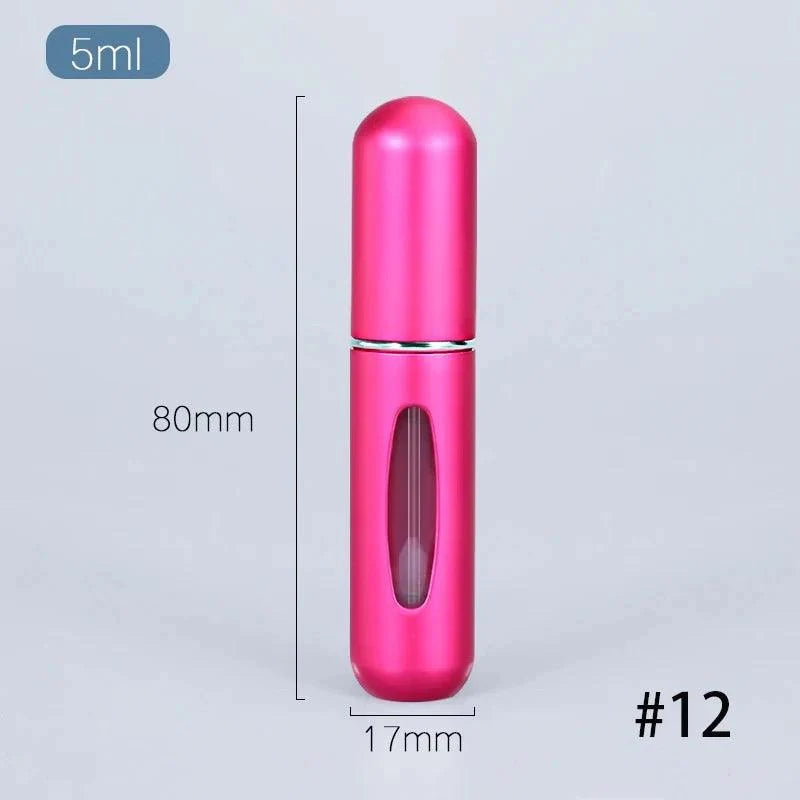 1/5PCS Perfume Atomizer Portable Liquid Cosmetics Containers Traveling Mini Alcochol Perfume Refillable Bottles Empty Spray Bott