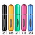 1/5PCS Perfume Atomizer Portable Liquid Cosmetics Containers Traveling Mini Alcochol Perfume Refillable Bottles Empty Spray Bott