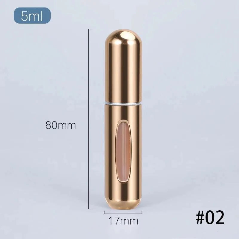 1/5PCS Perfume Atomizer Portable Liquid Cosmetics Containers Traveling Mini Alcochol Perfume Refillable Bottles Empty Spray Bott