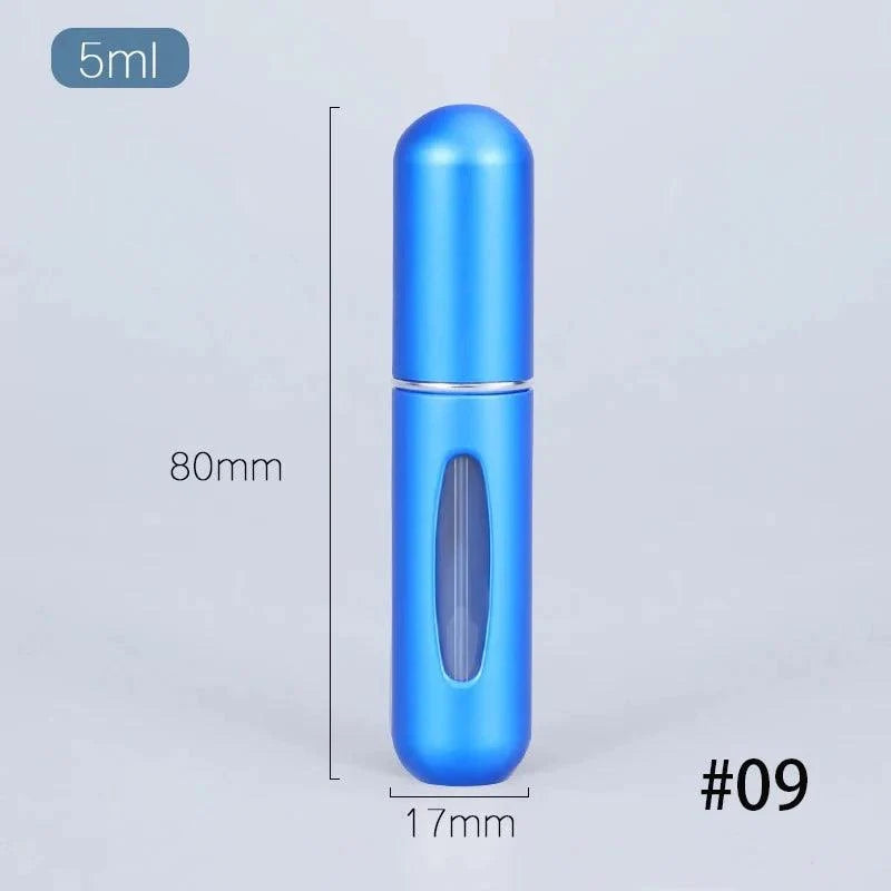 1/5PCS Perfume Atomizer Portable Liquid Cosmetics Containers Traveling Mini Alcochol Perfume Refillable Bottles Empty Spray Bott