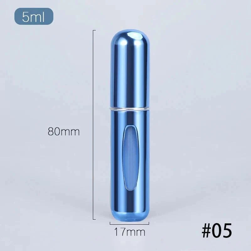 1/5PCS Perfume Atomizer Portable Liquid Cosmetics Containers Traveling Mini Alcochol Perfume Refillable Bottles Empty Spray Bott