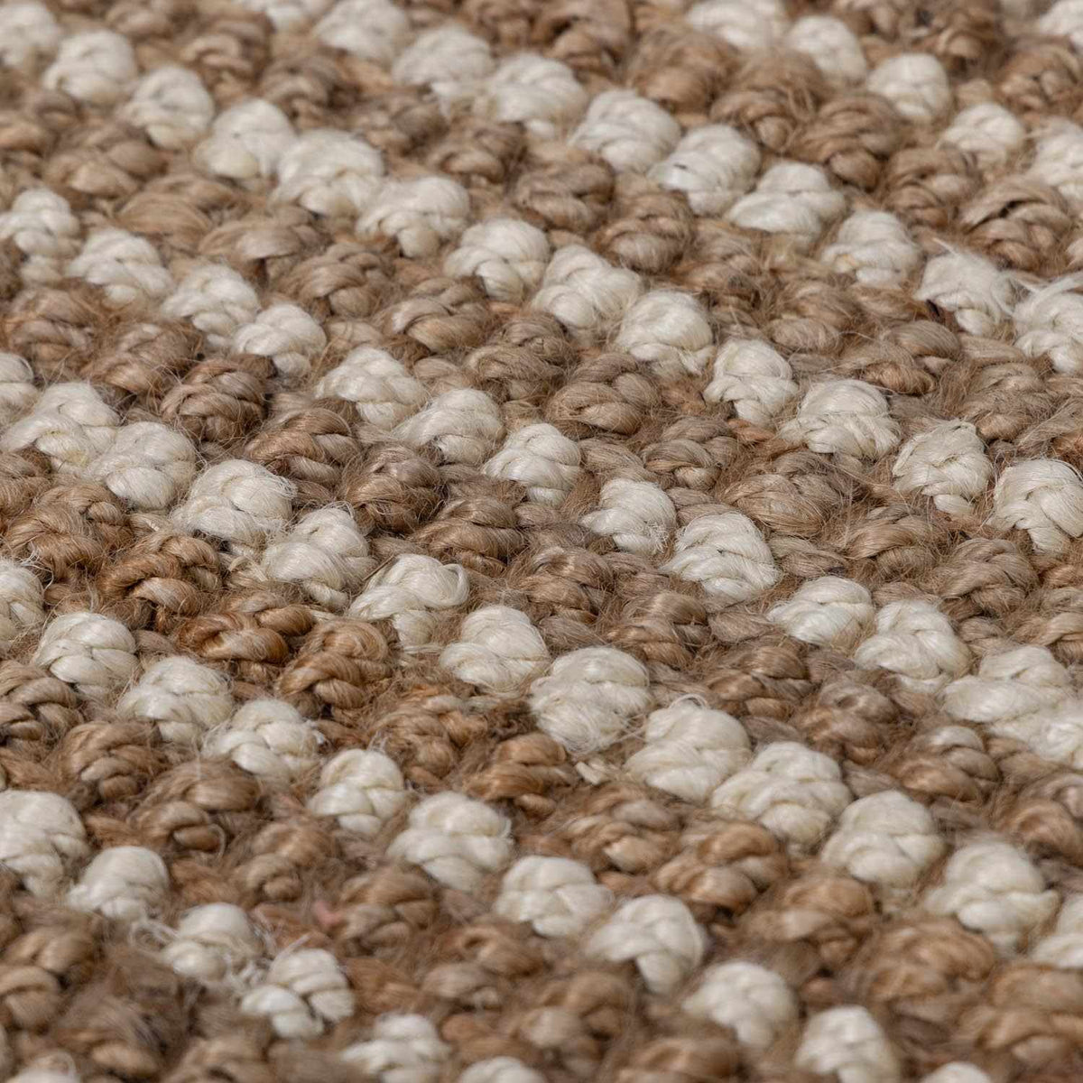 Ambel Tan Camel Jute Area Rug