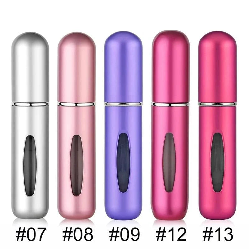 1/5PCS Perfume Atomizer Portable Liquid Cosmetics Containers Traveling Mini Alcochol Perfume Refillable Bottles Empty Spray Bott