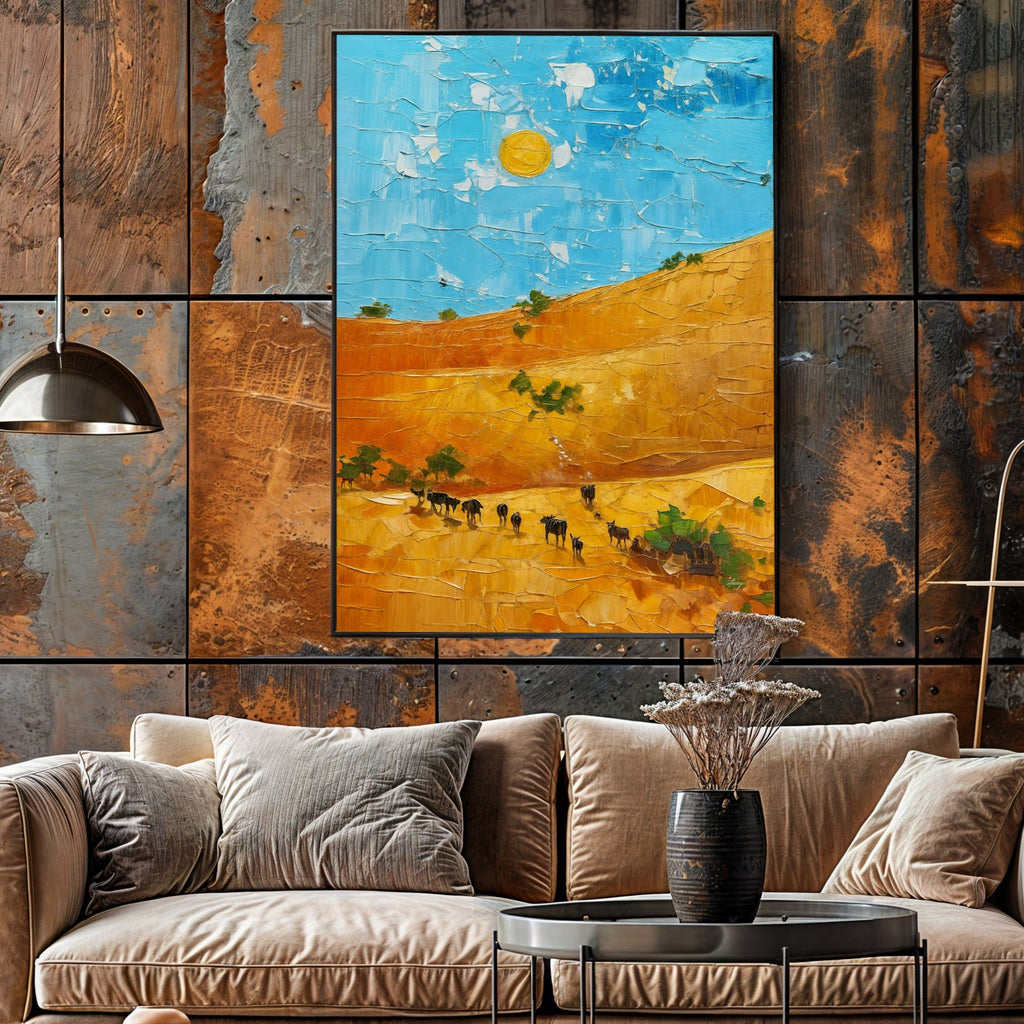 Canvas Print: "Savannah Daze"