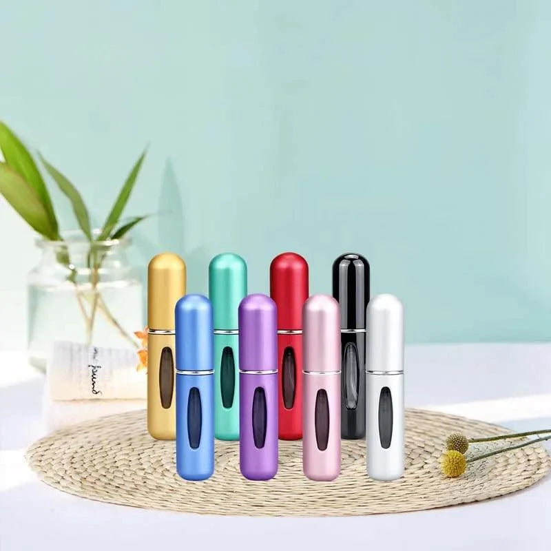 1/5PCS Perfume Atomizer Portable Liquid Cosmetics Containers Traveling Mini Alcochol Perfume Refillable Bottles Empty Spray Bott