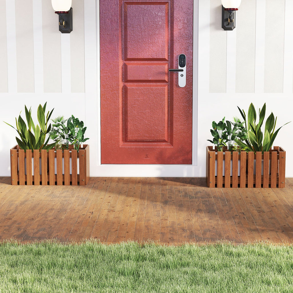 Solid Wood Raised Garden Bed for Flower and Vegetable