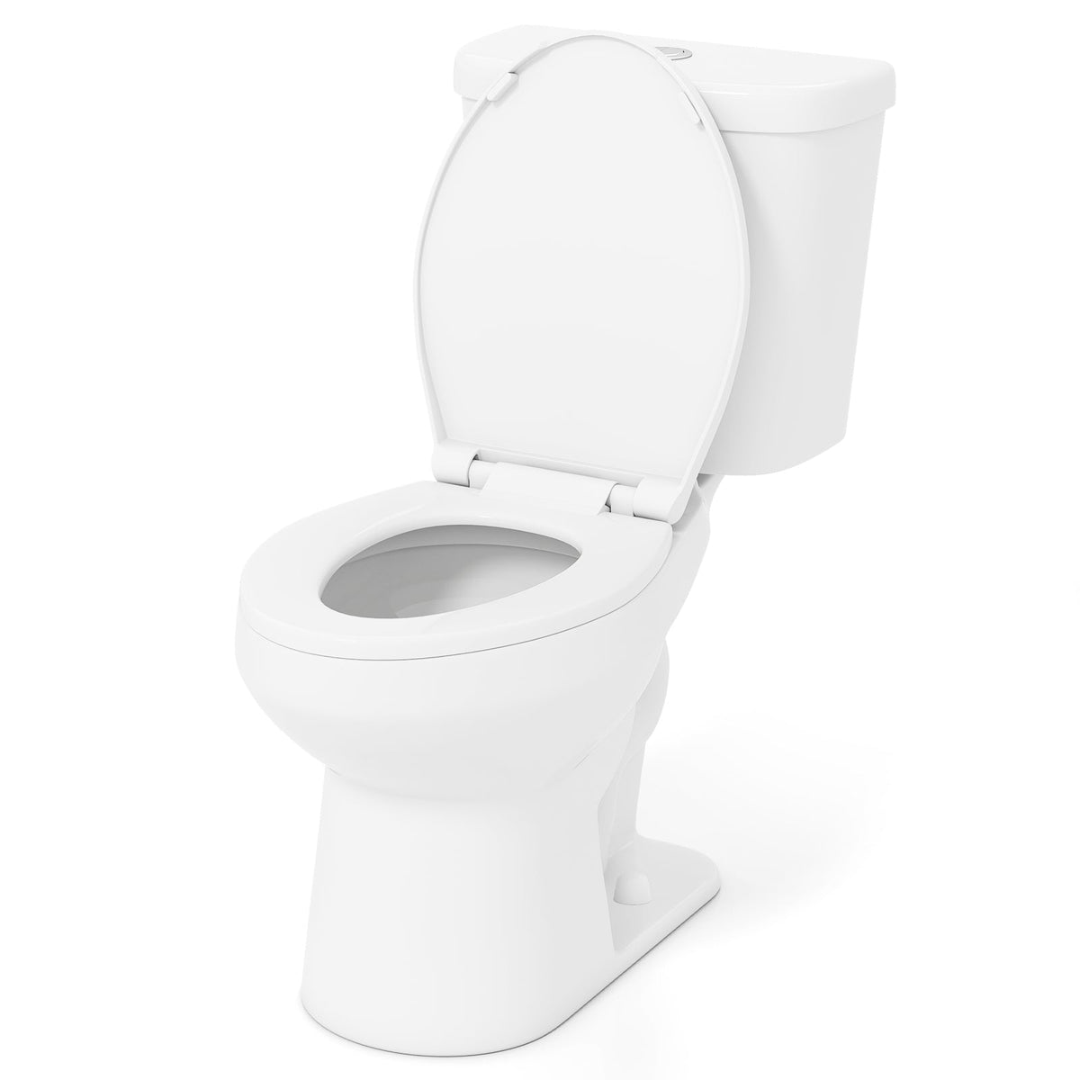 Standard Toilet with 17.5 Inch ADA Comfort Chair Height Seat