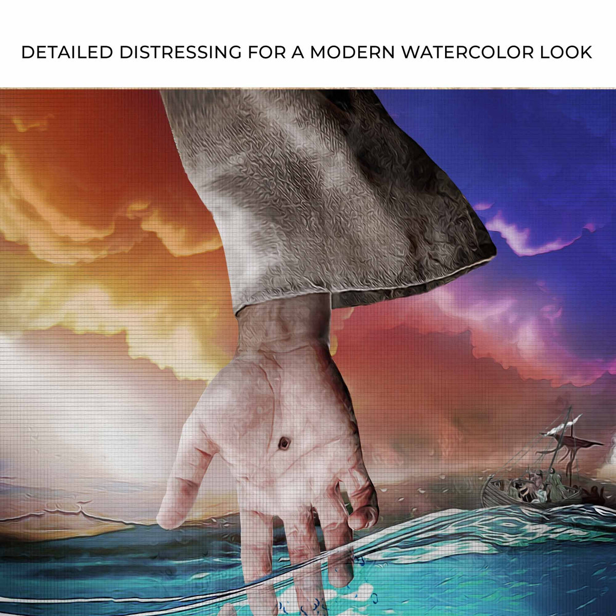 Hand Of God Canvas Wall Art