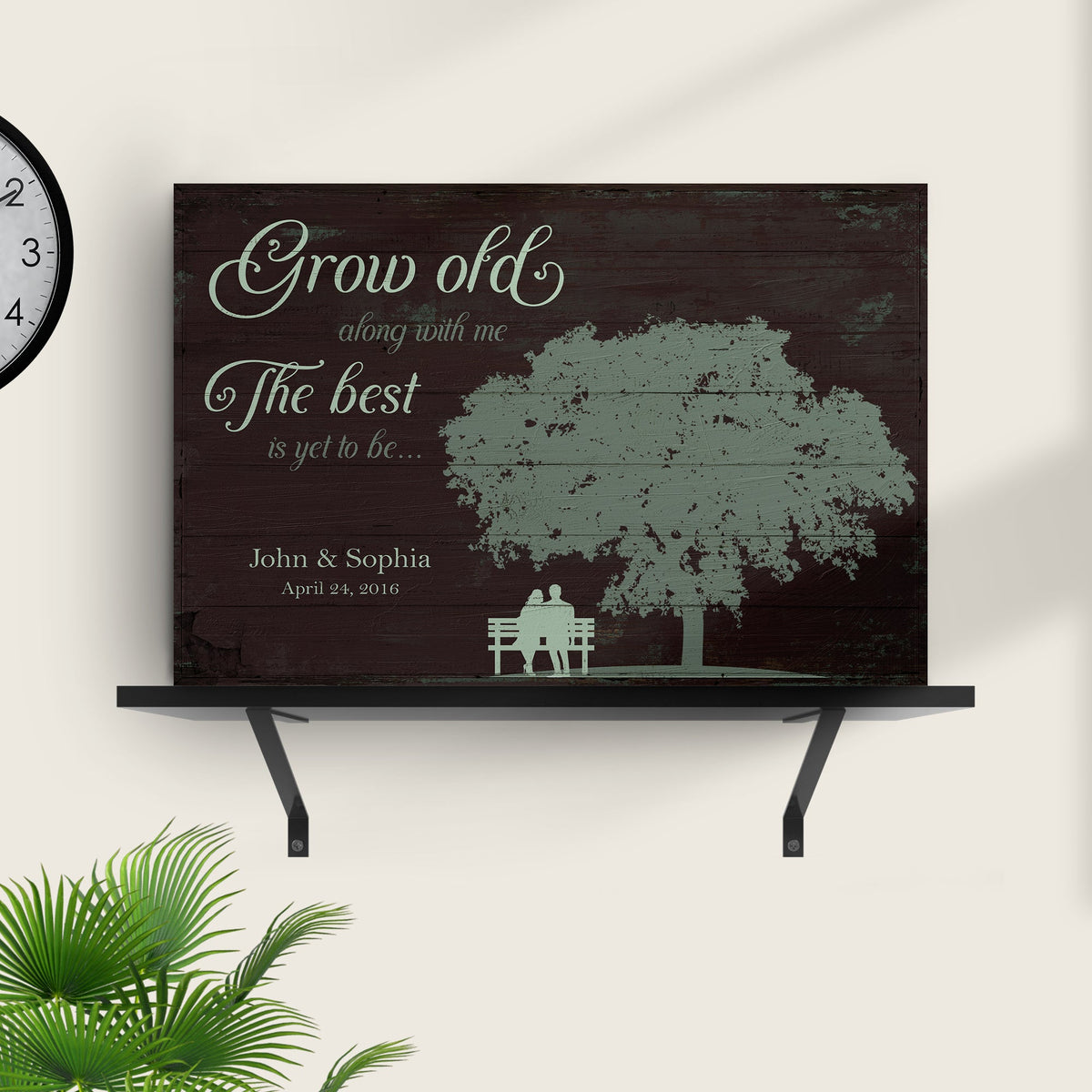 Grow Old Along With Me, The Best Is Yet To Be Sign