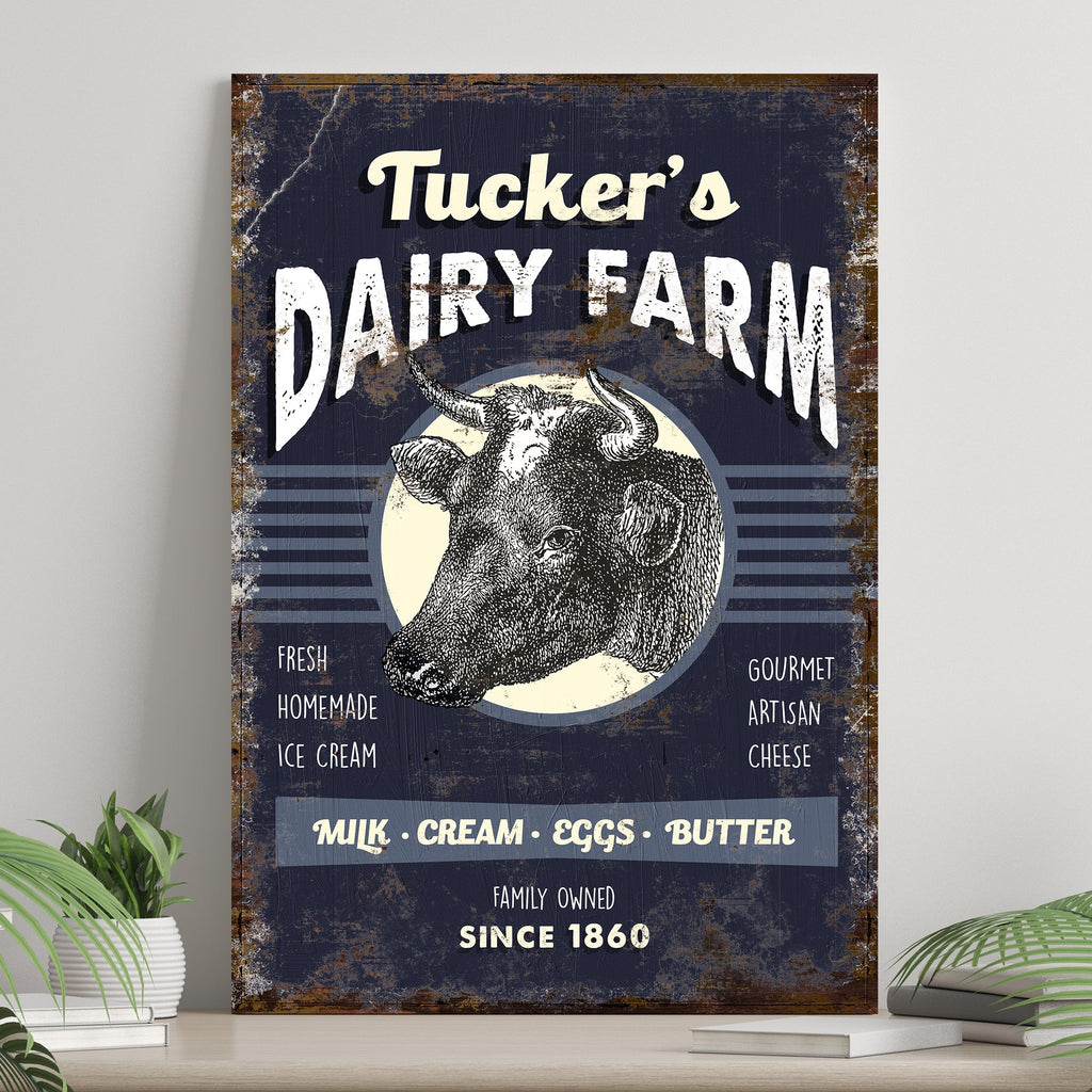 Dairy Farm Sign
