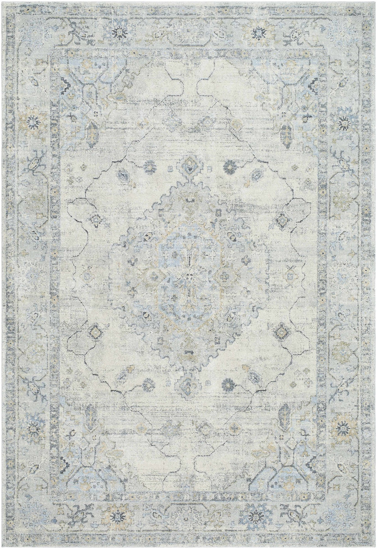 Tyche Beige Thick Luxe Area Rug