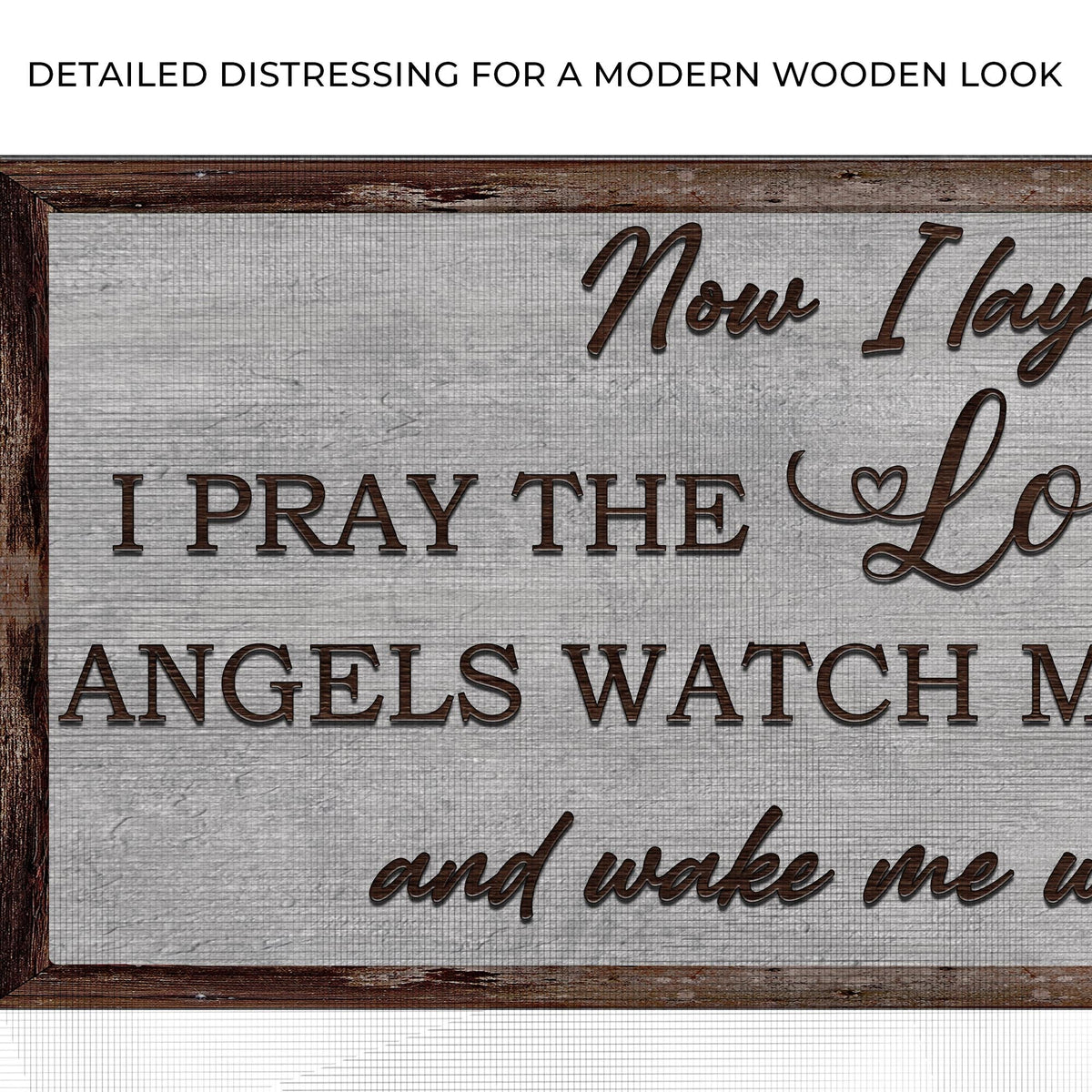 Now I Lay Me Down To Sleep Sign