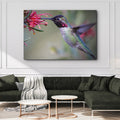 Hummingbird Spring Canvas Wall Art