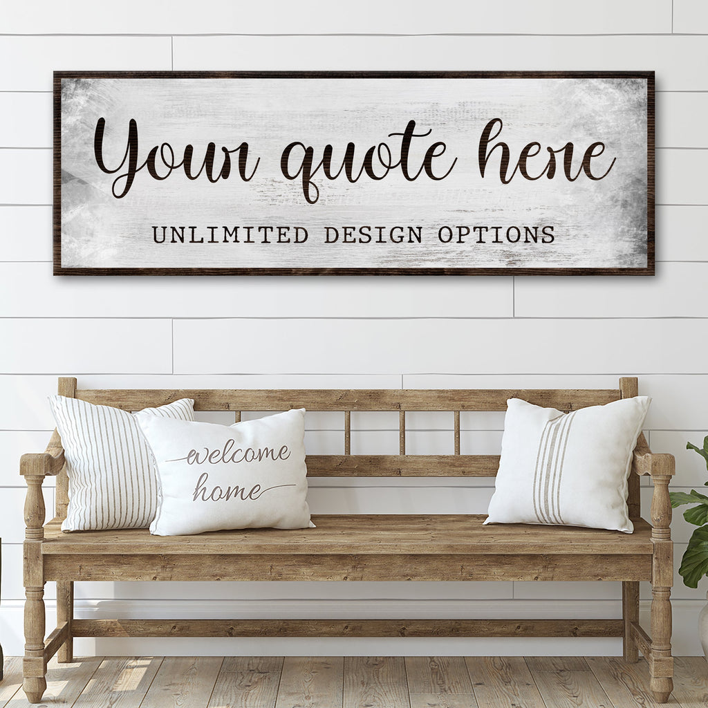 Custom Quote Sign