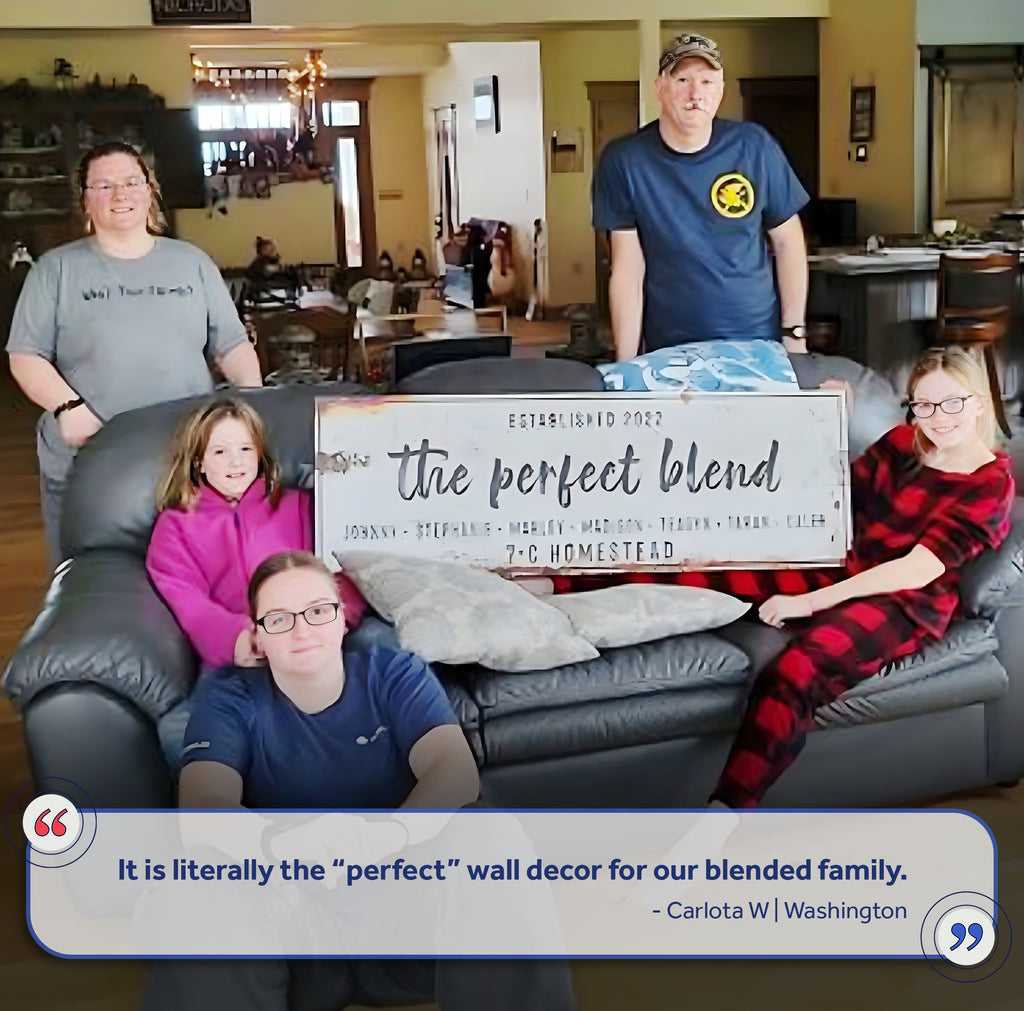 The Perfect Blend Sign