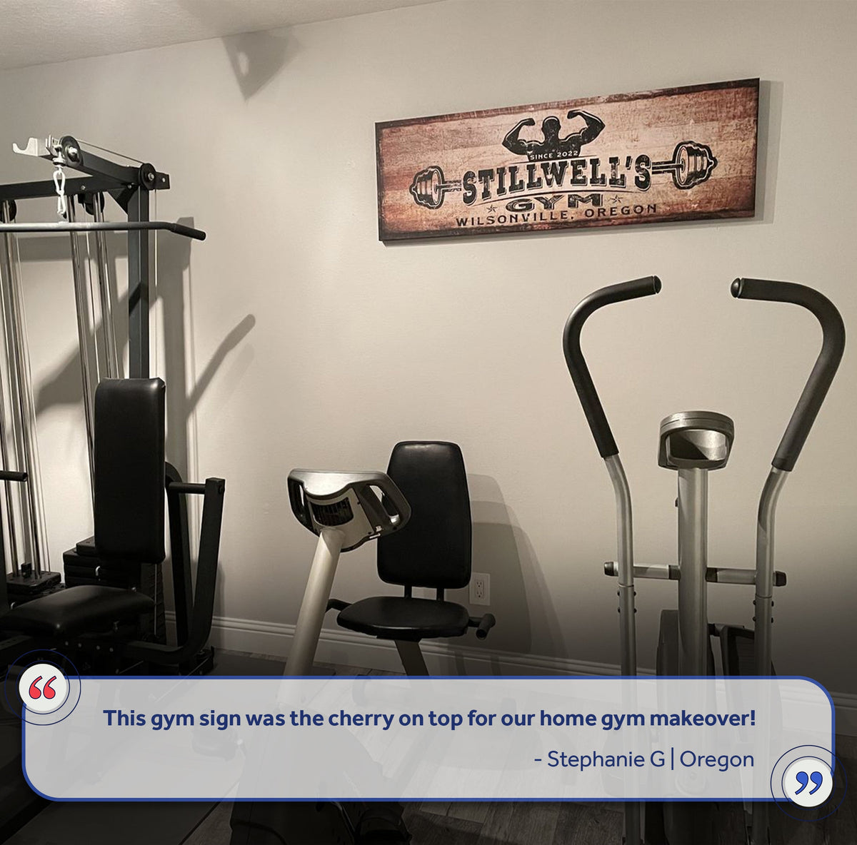 Gym Sign III