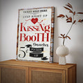 Valentines Day Kissing Booth Sign II