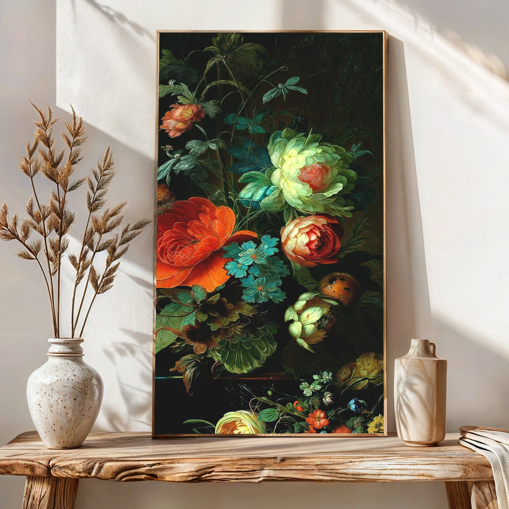 Canvas Print: "Verdant Elegance"