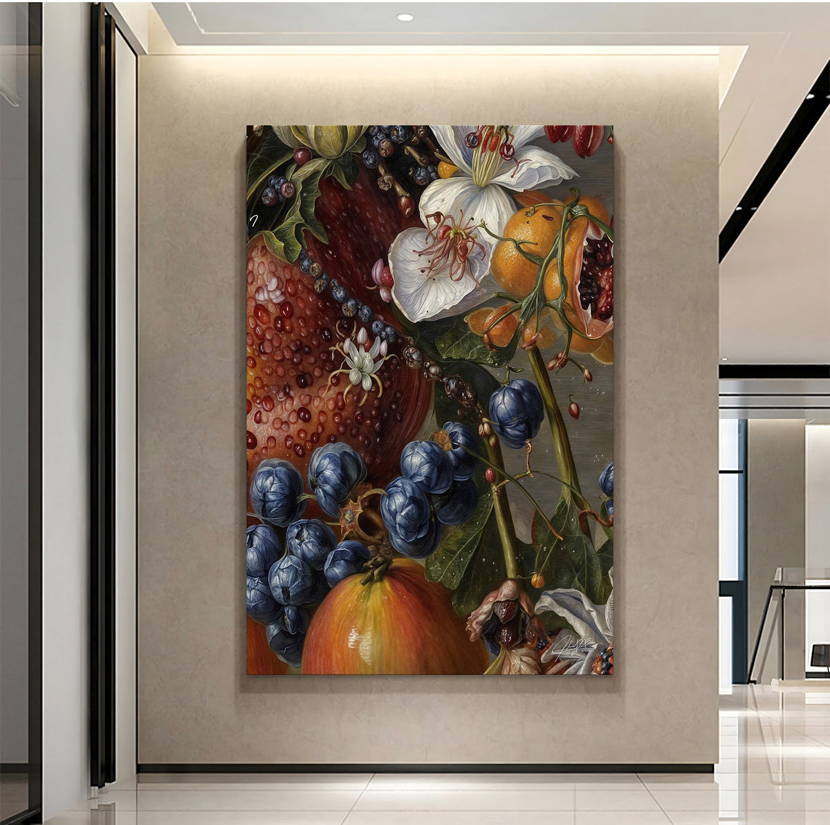 Canvas Print: "Baroque Bounty"